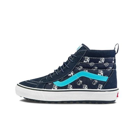 

Vans Kazuki Kuraishi x Sk8-Hi MTE 1 Dark Sapphire VN0A5HZYA91 EU 40 белый/сапфировый