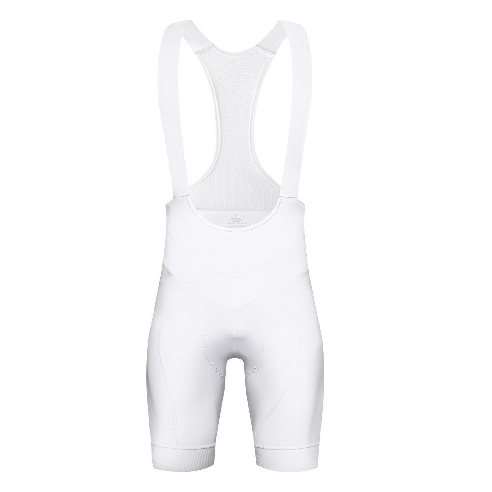 

Женские велошорты с лямками Hiserwa PRO: Уличная одежда для шоссейного велосипеда Large белый