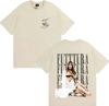 Fashion Trendsetter Male Tshirt Singer TINI Futttura Casual Gothic 2026 Summer Print Pure Cotton Casual Tshirt