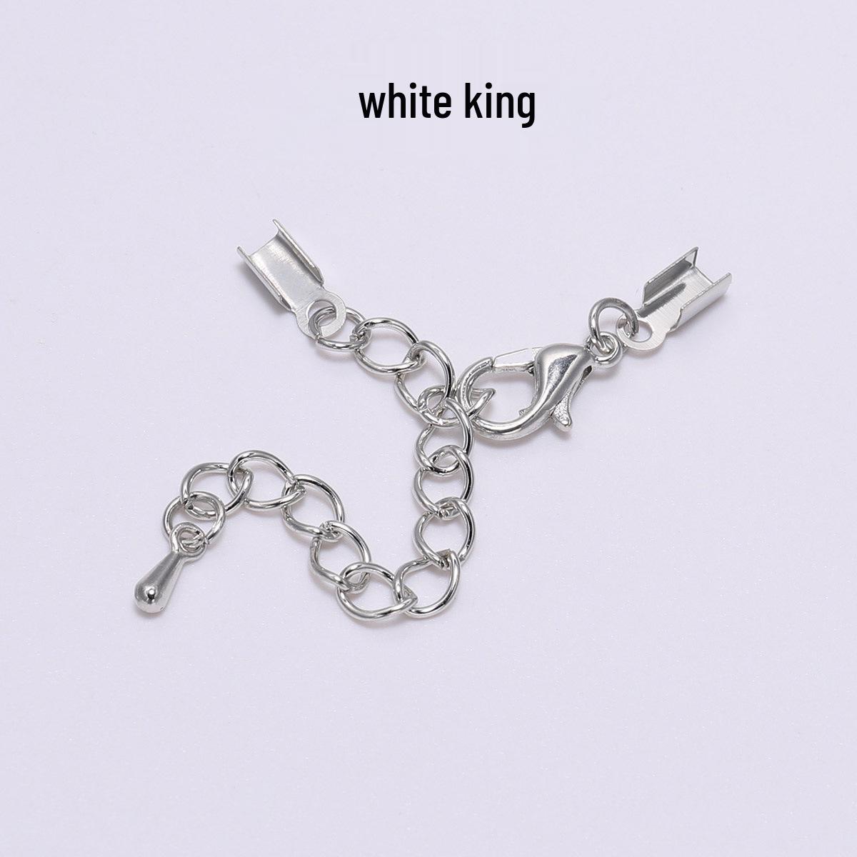 

Металлическая удлинительная цепочка с застежкой-лобстером в форме капли для изготовления украшений своими руками и регулировки кожаного шнура 3mm [10 pieces/bag]