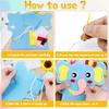 Cosysparks 4 Pack Animal Hand Puppet Sewing Kits for Kids, DIY Craft Toys, Beginner Sewing Set for Boys and Girls