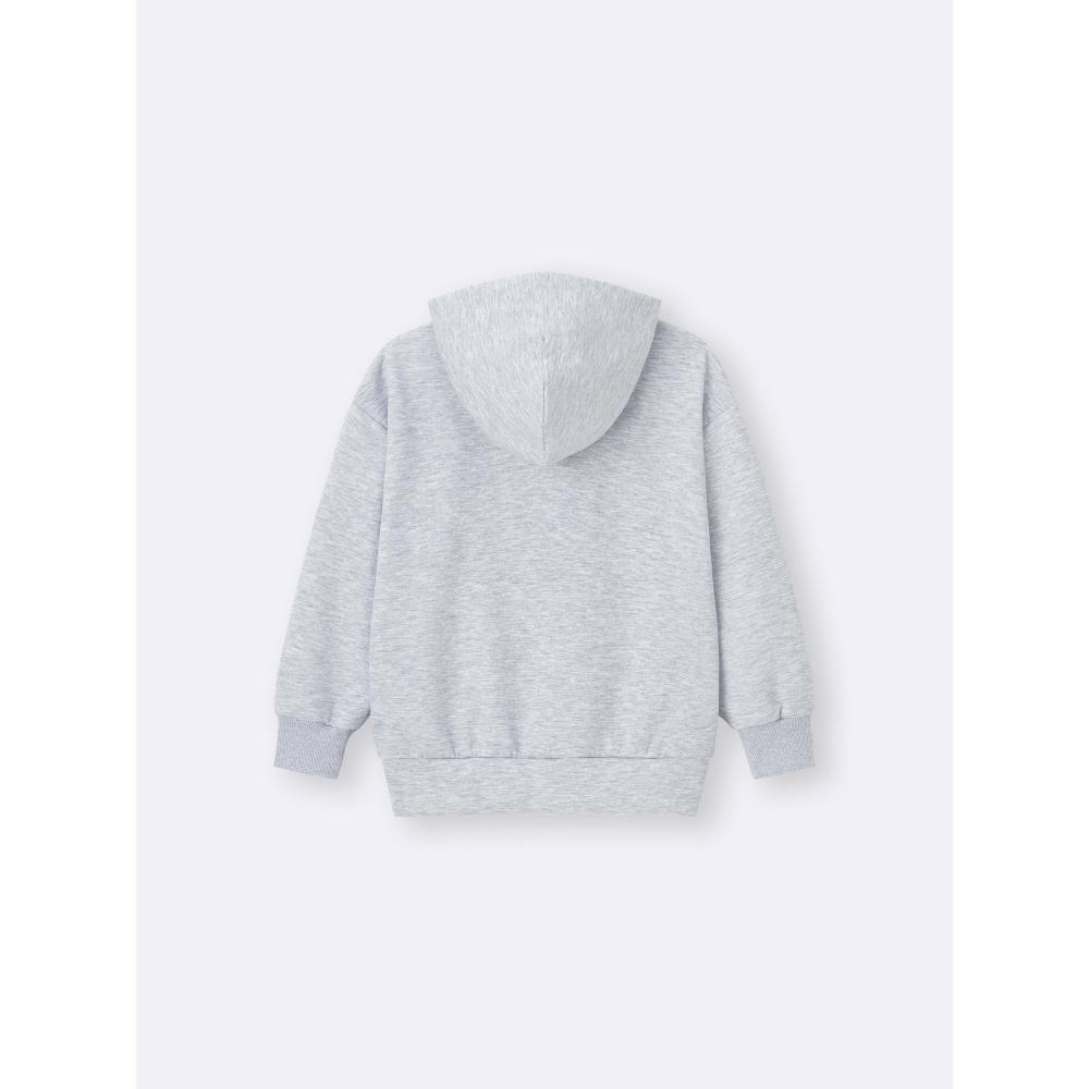 Gu By Uniqlo Kids Puff Sweatshirt Hoodie  Logo 
