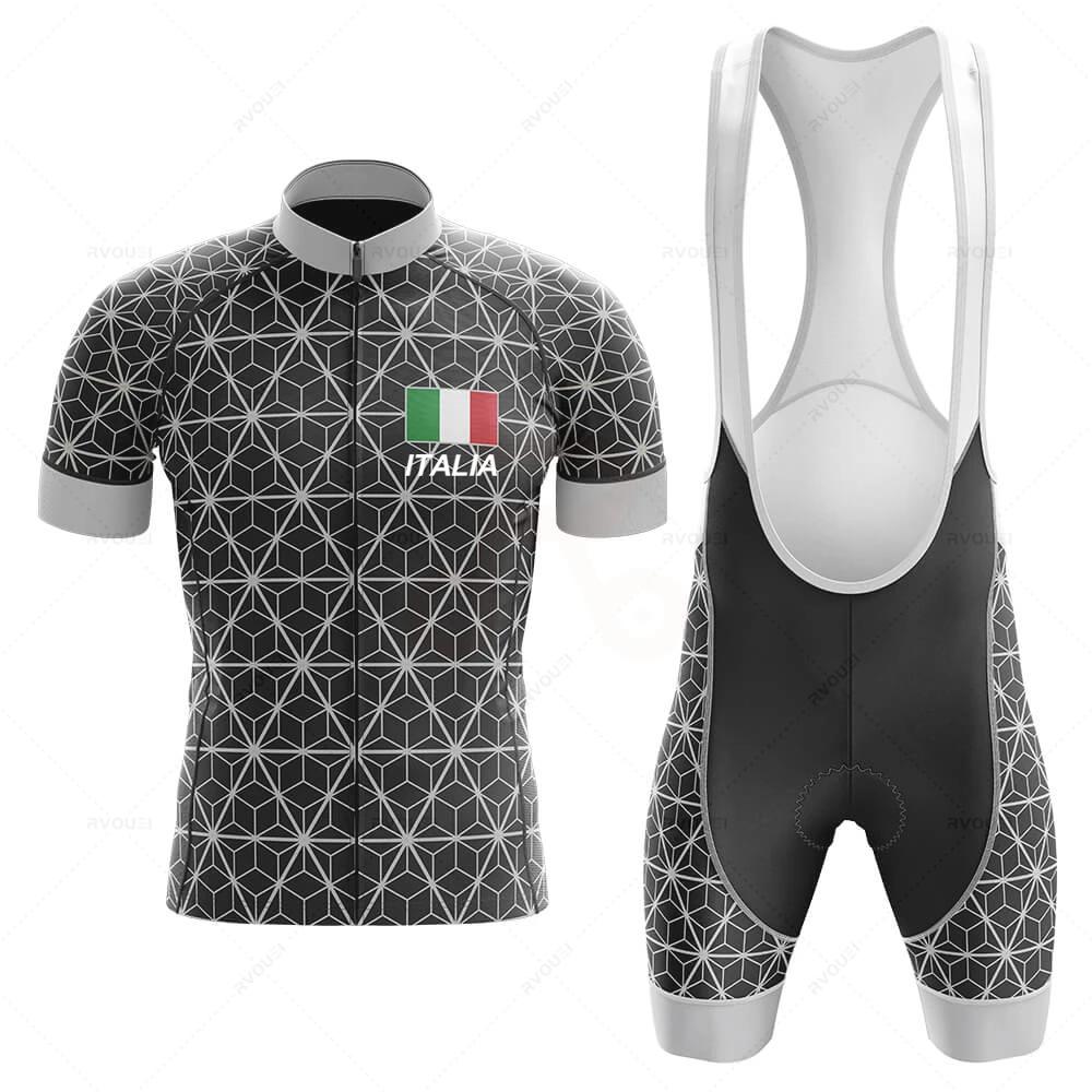 Itálie 2026 Cyklistický dres Letní pánský cyklistický dres Krátká sada MTB Cyklistické oblečení Triathlon Roupa Ciclismo Maillot