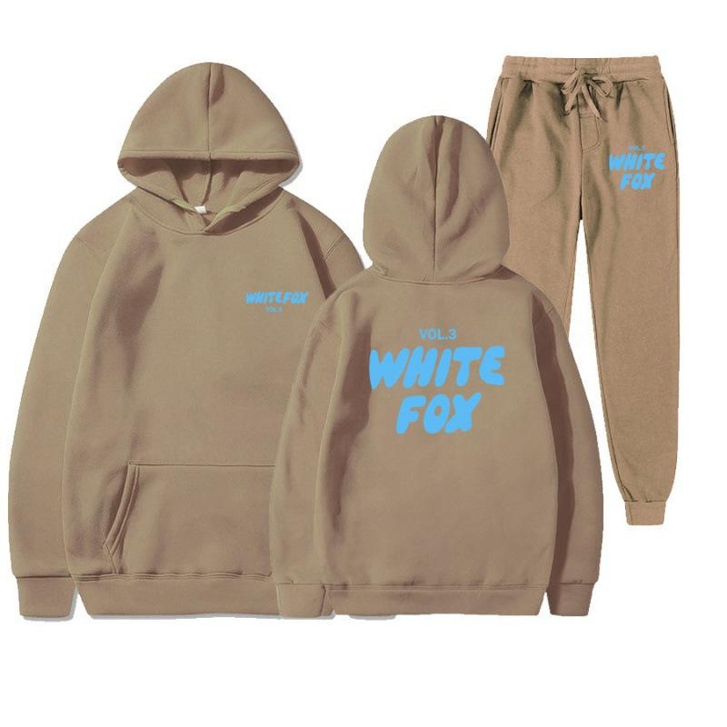 

Весна Осень Зима Комплект с капюшоном Модный спортивный логотип с длинным рукавом Толстовка с капюшоном Комплект из двух предметов Рубашки с коротким рукавом (Мужской) S