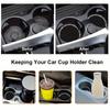 Car Coaster Water Cup Bottle Holder Anti-slip Pad Mat Silica Gel Waterproof For Interior Decoration Car Styling Accessories