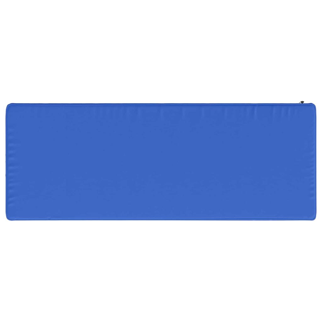 2 piece Bench Cushions VUGHT 2 pcs 100percent Polyester Royal Blue