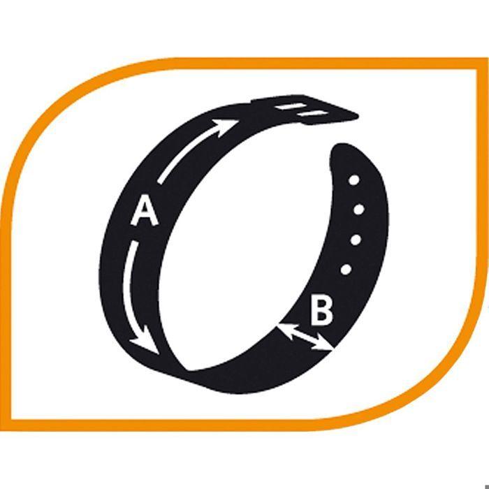 Collier pour chien - FERPLAST - Club Reflex - Réfléchissant - Fermeture magnétique - Réglable 30–44 cm