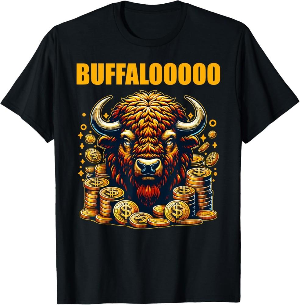 Lucky Buffalo Casino Slot Machine BUFFALOOOOO Gambling Unisex T-Shirt Unisex T-Shirt XXXXL