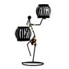 Abstract Man Candlestick Modern Iron Figure Candlestick Holders Table Decors Gift Centerpieces for Wedding Home