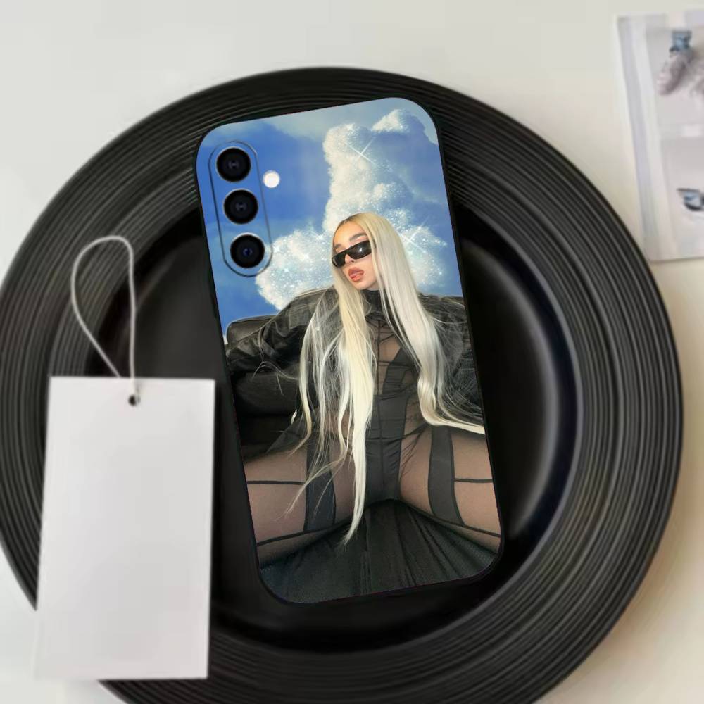 Cute Lola Singer I-Indigos Phone Case For Samsung Galaxy A73,A72,A71,A70,A53,A52,A51,Others Soft Black Cover Samsung a11