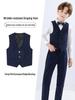 Boys' Academy Style Solid Color Vest for Formal Events and Page Boys