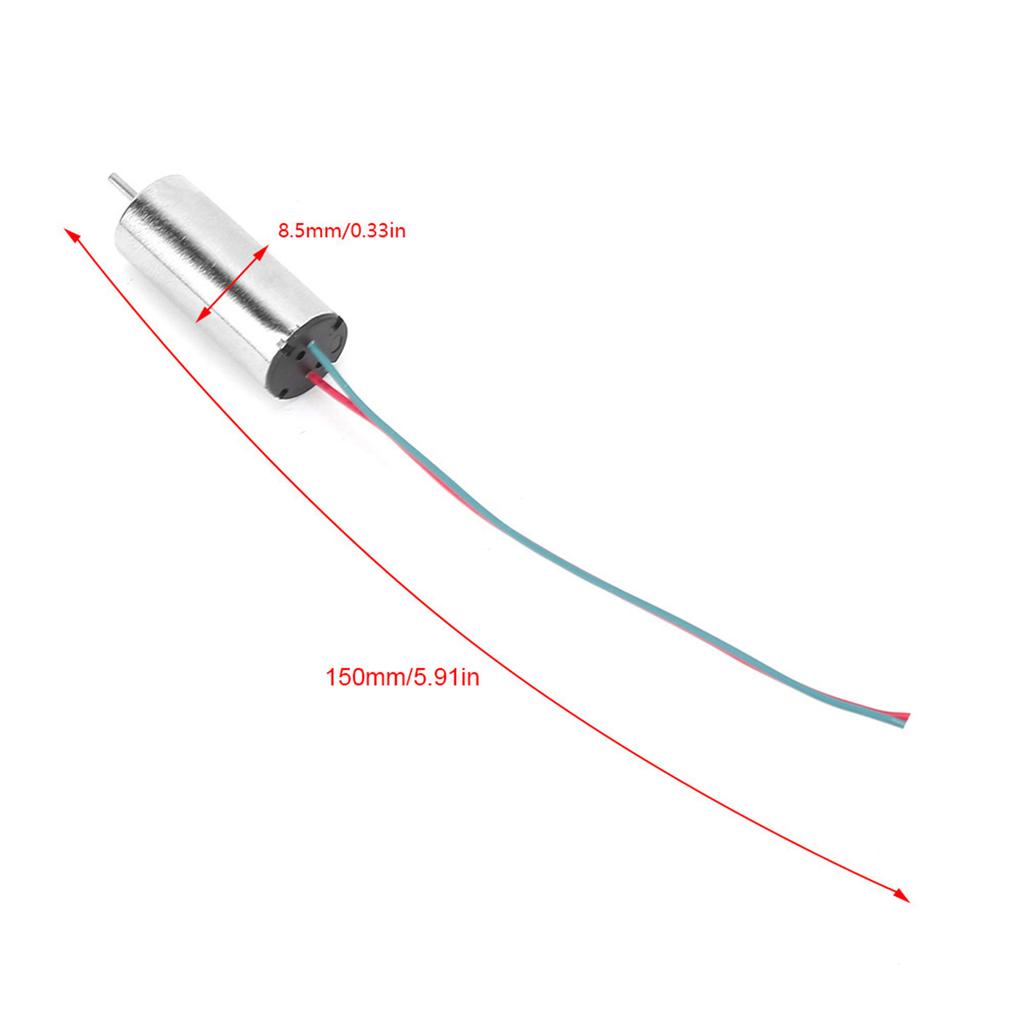 4 Pcs High Speed Low Consumption Coreless Motor 44000rpm DIY Aircraft Motor