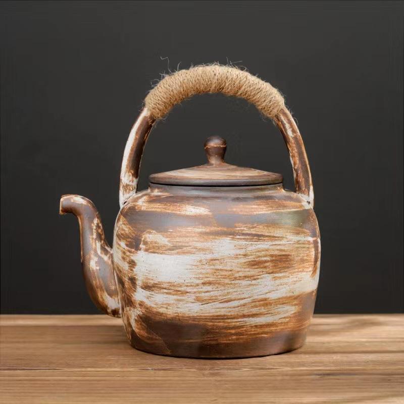 Japanese Stoneware Warm Tea Stove Small Stove Candle Tea Insulation Tea Maker Around the Stove Tea Stove Retro