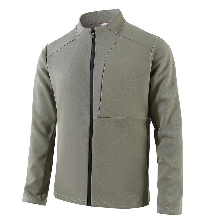 2025 Women's High-Quality Stand Collar Zipper Cardigan Hoodie - Versatile, Solid Color, Loose Fit for Autumn/Winter