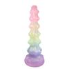 Alien Pagoda Dildo Female Masturbator Liquid Silicone Dildo Rear Anal Plugs Adult Sex Toys Male Anal Plugs