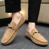 Fashion Men Casual Shoes Slip On Loafers for Male Luxury Dress Driving Formal Wedding Party Flats Plus Size Simple Mens Lazy Casual Shoe