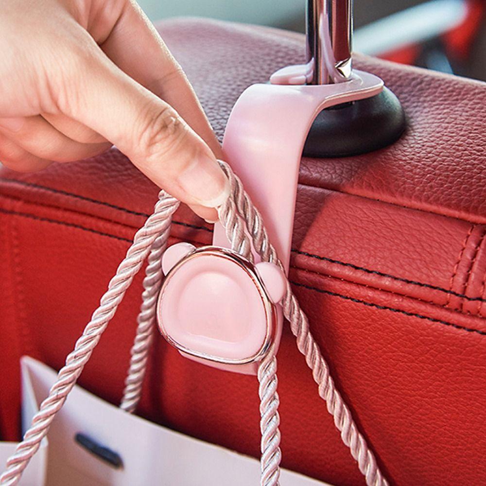2Pcs Cartoon Seat Back Organizers Cute Car Hangers Durable Storage Holder  Car Storage