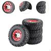 4Pcs RC Crawler Tires Tyres Set Accessories Lightweight Replacement Part Car Upgrade Parts for
