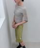 Gilyeong Drape Layer T-Shirt_Soft Gray