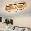 LED Ceiling Light - NETTLIFE - Nettlife LED 55cm - 55 Cm - 2 Rings - Remote Control Dimmable