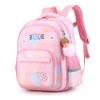 Girls' School Backpack with Cute Doll Pendant Gradient Princess Backpack Nylon Student School Bags Suitable for Ages 1-3-6 Book