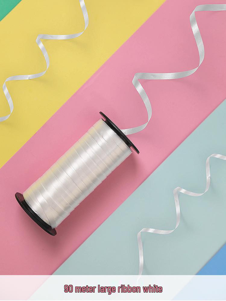 Balloon Ribbon Decoration - Helium Floating & Party Supplies Tie for Weddings & Events