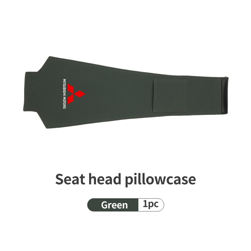 For Mitsubishi Car Seat Headrests Dust Cover Truck Accessories Outlander Lancer L200 ASX Pajero Grandis Eclipse