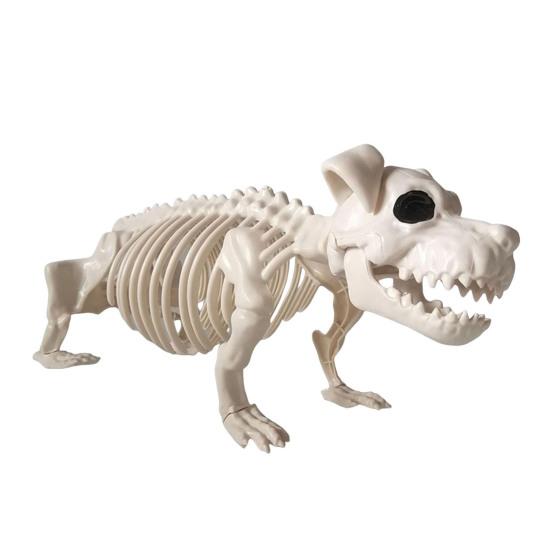 Halloweenské zvířecí kostry Pes Netopýr Žába Štír Pavouk Had Krysa Kostní kostry pro Halloweenskou párty Strašidelný dům Hřbitovní scéna Dekorace