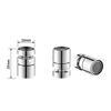 2pcs Degree Swivel Kitchen Tap Aerator 22mm M22 Male Thread Adapter Chrome Splash-proof Water Faucet Accessories Aerator