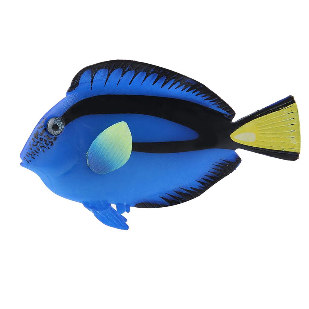 Fish Tank Ornament Aquarium Decoration Tropical Fake Fish Funny Artificial Luminous Fish 02#