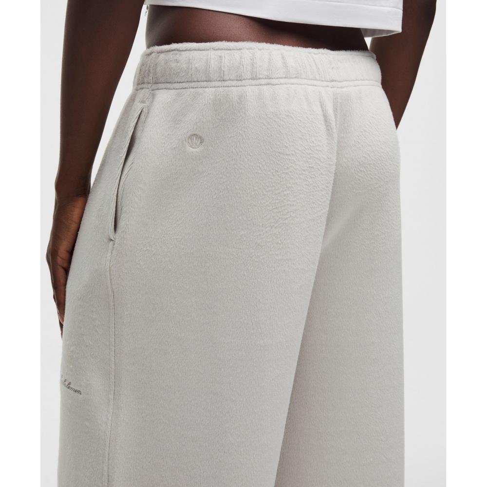 Lululemon Plush Velour Mid Rise Pant Dove Grey