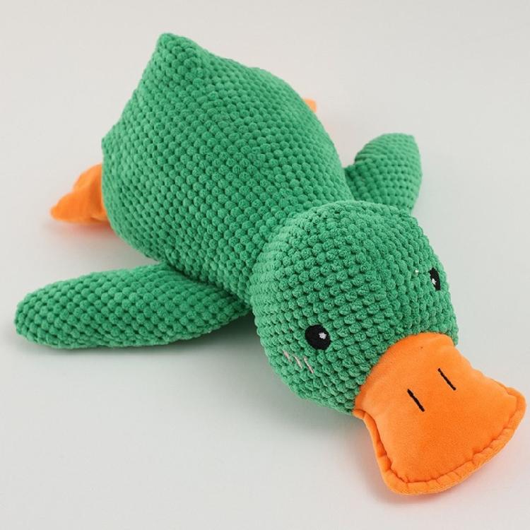 Dog Chewing Toy Plush Quack Pet Dog Snuffle Toy Encouraging Foraging Skill