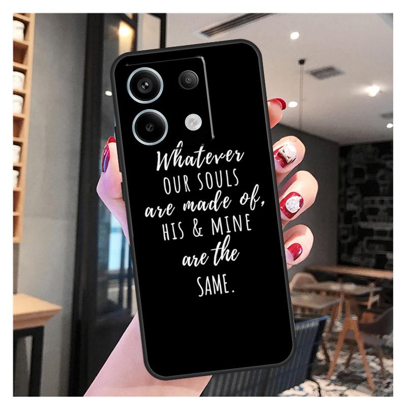 After We Collided Hardin Scott Tessa Case For Xiaomi Redmi Note 11 9 10 12 13 Pro Plus 12S 11S 10S 9S Redmi 12 10C 12C 13C Cover