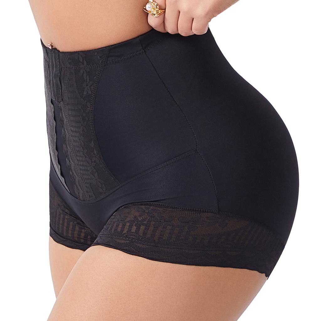 Shapewear da Donna Mutandine Controllo Pancia Vita Alta Body Shaper Biancheria Intima Guaina Modellante Slip Mutandine di Pizzo