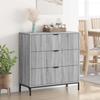 Sideboard Grey Sonoma 79.5 x 33 x 82 cm Particle Board