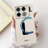 For Infinix GT 20 Pro X6871 Lucky Initial Letter Phone Case For Infinix GT20 Pro 5G Soft Silicone Shockproof Cases