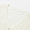 Women's Simple V-neck Knit Cardigan