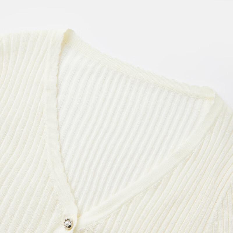 Women's Simple V-neck Knit Cardigan