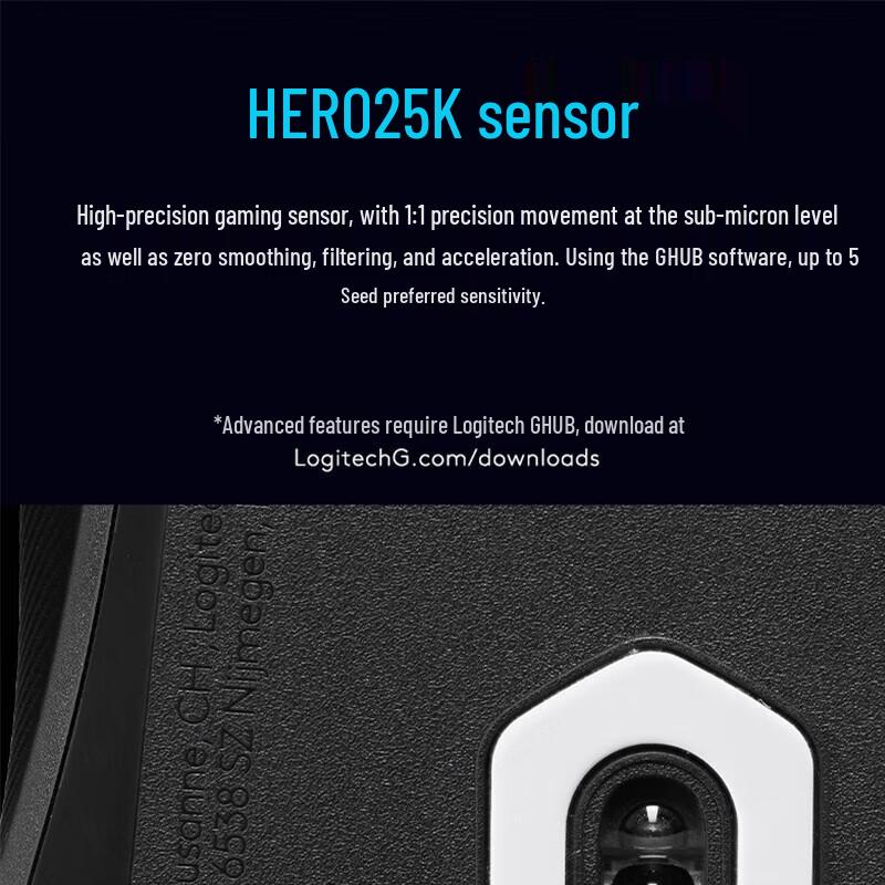 Logitech G502 X PLUS LIGHTSPEED Wireless Gaming Mouse