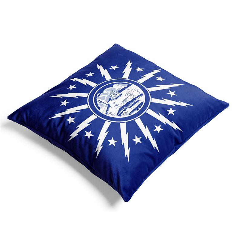 Aertemisi 18'' X 18'' Buffalo New York Square Throw Pillow Cushion Covers Cases Pillowcases For Sofa 45Cm X 45Cm