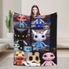 Animal Hospital Cat Dog Duo Manga Blankets Quality Soft  Throw Blanket Winter Travel Couch Bed Novelty Bedspread