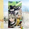 Adventure anime S-Soul E-Eater Towel Drying Bath Towel Applicable To Light Swimming Camping Yoga Beach Out