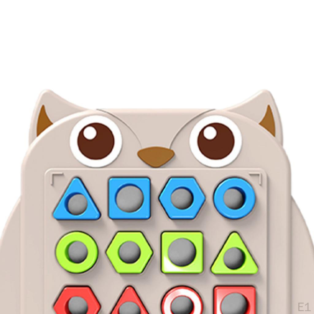 Colorful Shape Matching Puzzle Set for Children
