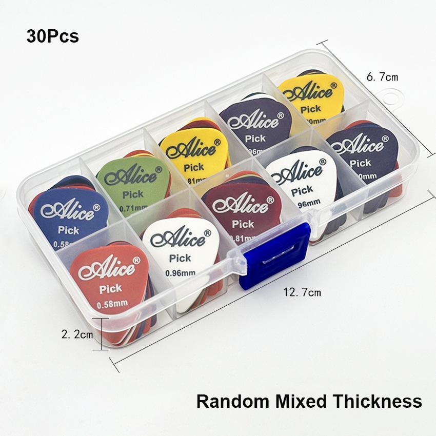 Guitar Picks 50/100/150 Pieces Multicolor Mixed ABS Premium Plastic Guitar Picks for Acoustic Electric Guitars Bass Or Ukulele