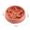 Prevent Choking Slow Eating Dog Bowl PP Material Pet Puzzle Feeder Pet Feeding Bowl  for Dog Cat