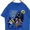 [USED] Vintage USA Anime T-Shirt Scooby-Doo Blue L Print T-Shirt