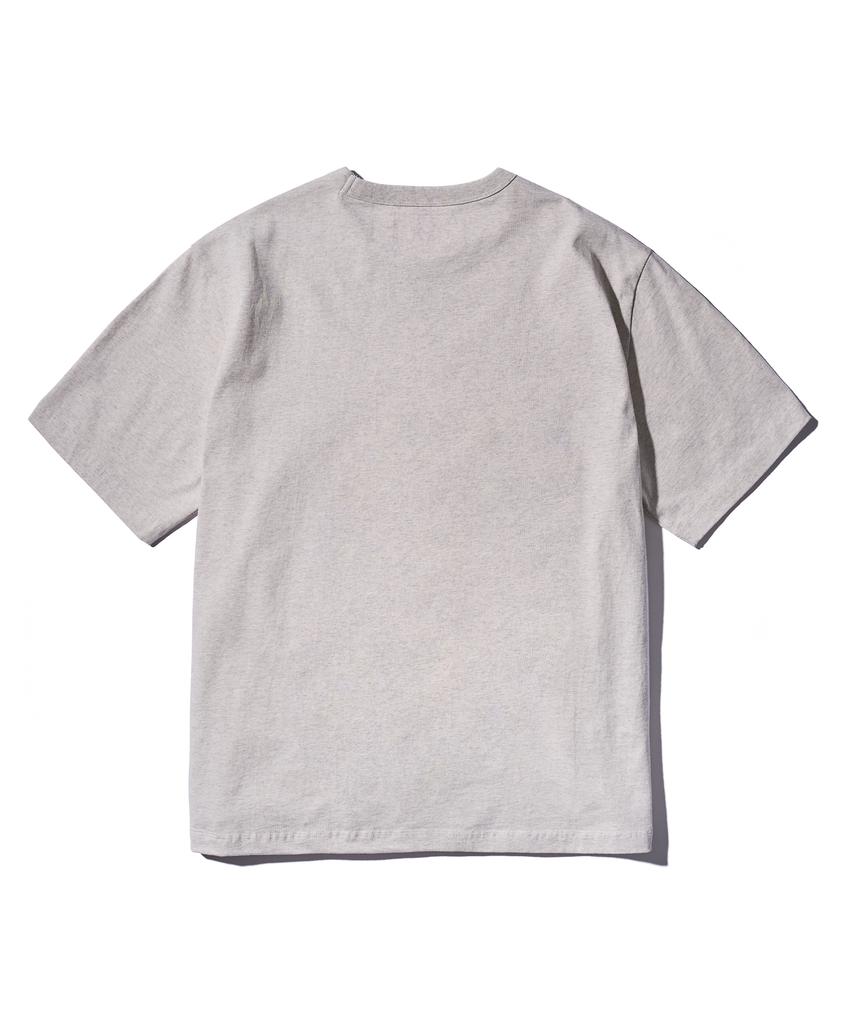 AECA Everyday Aeca Clover Half Sleeve Tee-Oatmeal
