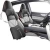 Kaiyuan Q05 Leather Car Seat Cover for 5-Seater Vehicles - All-Season Cushion
