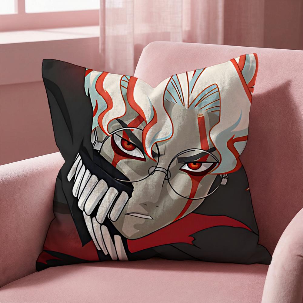 Anime D-Dandadan Cushion Cover Multi-Scene Pillow Cover for Home & Car - Reversible, Soft & Durable for Daily Use