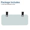 Car Visor Extender Windshield Sun Blocker Anti-Glare Weatherproof Sunvisor Extension Car 180-Degree Rotation Car Sun Blocker